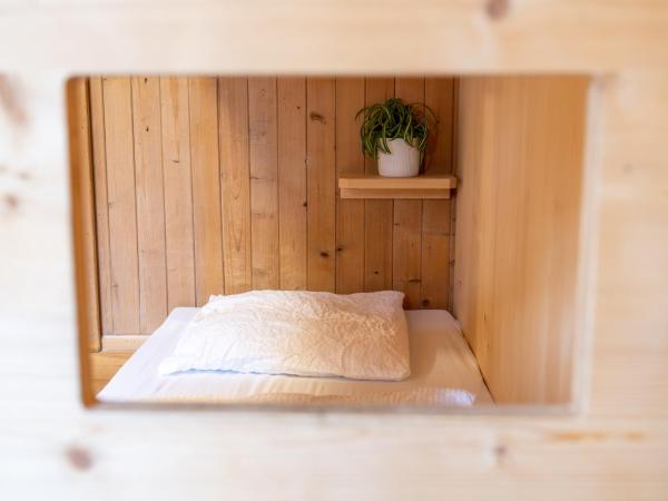 Naturfreunde Hostel Grindelwald : photo 4 de la chambre chambre lits jumeaux avec salle de bains commune