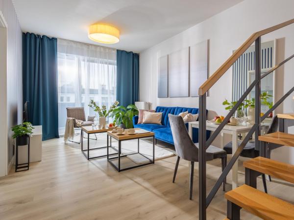 Deluxe Apartments by The Railway Station Wroclaw : photo 2 de la chambre appartement en duplex