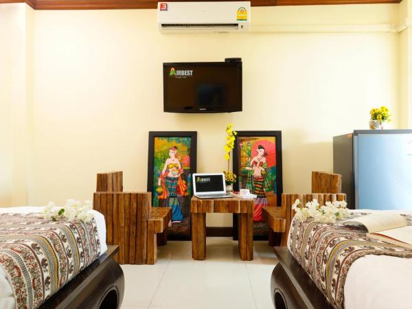 AIRBEST Explore Chiang Rai Hotel : photo 3 de la chambre chambre lits jumeaux