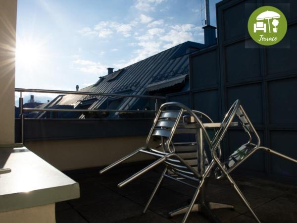 arte Hotel Wien Stadthalle : photo 4 de la chambre chambre double avec terrasse