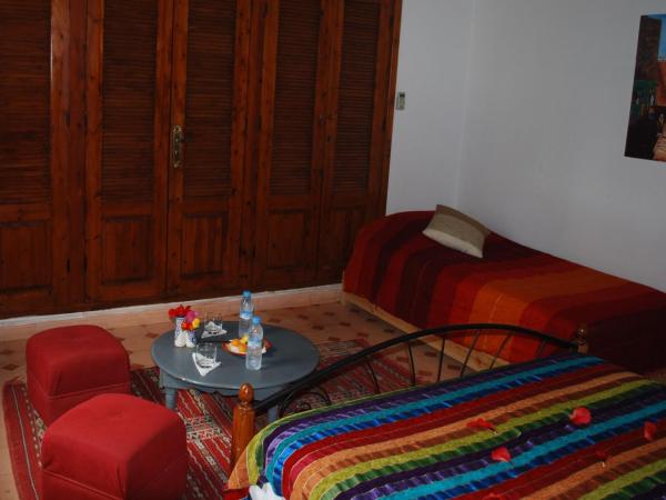 Riad Titima Essaouira : photo 3 de la chambre chambre double - vue sur jardin