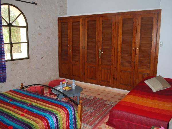 Riad Titima Essaouira : photo 4 de la chambre chambre double - vue sur jardin