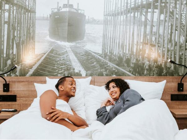 Rotterdam Teleport Hotel : photo 5 de la chambre chambre double Économique