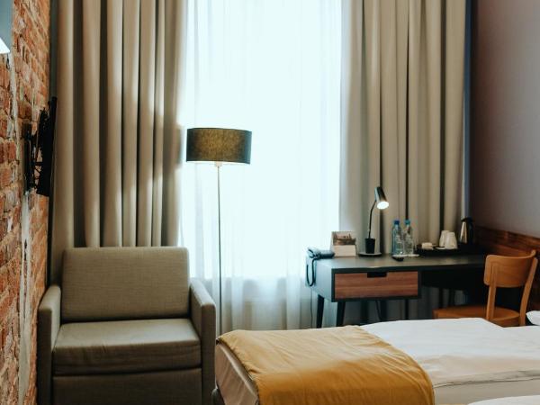Hotel Tobaco Łódź : photo 5 de la chambre petite chambre double