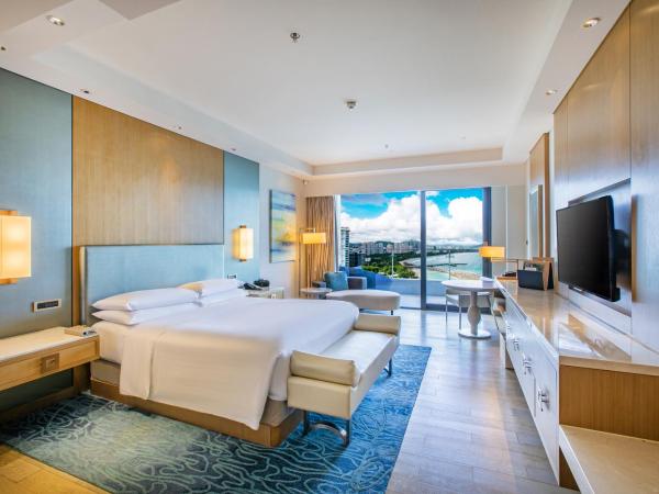 JW Marriott Hotel Sanya Dadonghai Bay : photo 1 de la chambre chambre lit king-size premier - vue sur l’océan