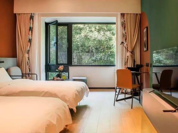 Zhi Resort Beijing : photo 3 de la chambre chambre lits jumeaux standard