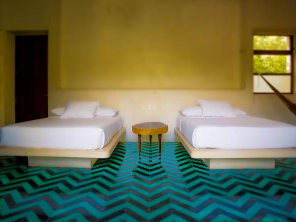 Hotel Holistika Tulum : photo 7 de la chambre chambre deluxe avec 2 lits queen-size