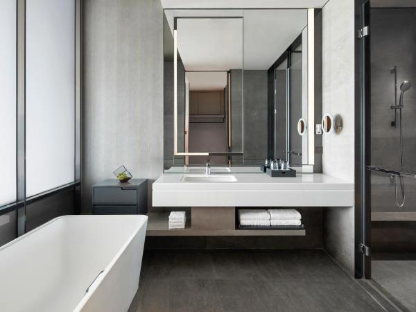 Wuhan Marriott Hotel Optics Valley : photo 2 de la chambre chambre 2 lits doubles deluxe - vue sur ville