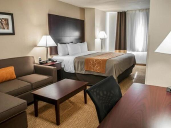 Comfort Suites North Albuquerque Balloon Fiesta Park : photo 3 de la chambre suite avec lit king-size pour personnes à mobilité réduite - non-fumeurs