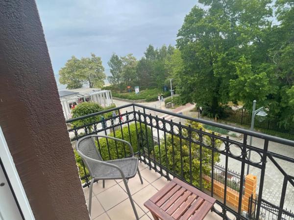 Willa Księżniczki Sopotu : photo 9 de la chambre chambre double avec balcon - vue sur mer