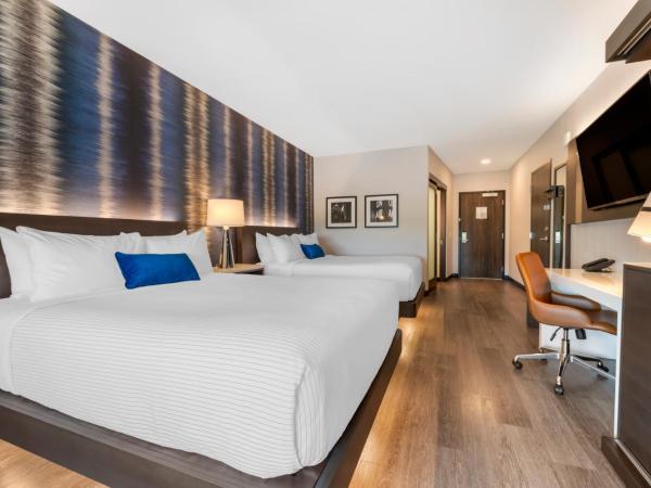 Cambria Hotel Detroit Downtown : photo 1 de la chambre chambre quadruple avec 2 lits queen-size - non-fumeurs