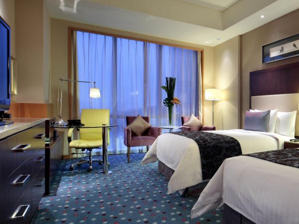 Courtyard by Marriott Suzhou : photo 3 de la chambre chambre lits jumeaux premier