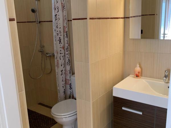 Peter's Apartments Siófok : photo 2 de la chambre chambre familiale avec salle de bains