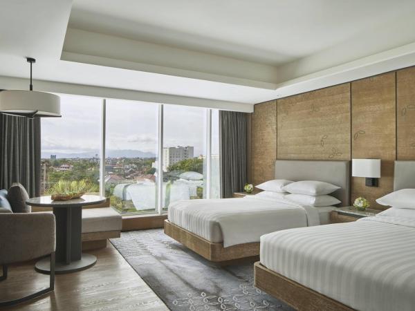 Yogyakarta Marriott Hotel : photo 2 de la chambre chambre avec 2 lits doubles - vue sur ville