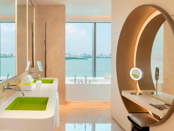 W Suzhou - Jinji Lake : photo 6 de la chambre chambre lit king-size mega - vue sur lac jinji