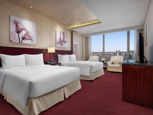 Beijing Marriott Hotel Northeast : photo 4 de la chambre business deluxe room, guest room, 2 double, city view