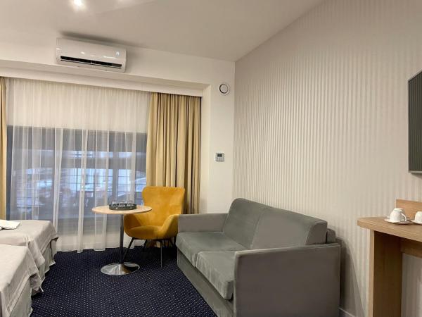 Arka Medical Spa : photo 3 de la chambre double room with internal view (non-opening window with indoor pool view)