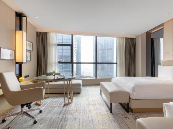 Chengdu Marriott Hotel Financial Centre : photo 1 de la chambre chambre lit king-size supérieure