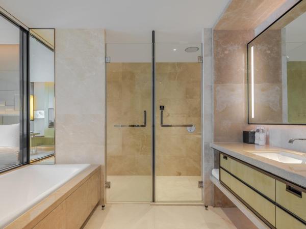 Chengdu Marriott Hotel Financial Centre : photo 4 de la chambre chambre lit king-size supérieure