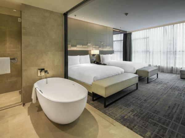 Chengdu Marriott Hotel Financial Centre : photo 1 de la chambre chambre lits jumeaux exécutive deluxe