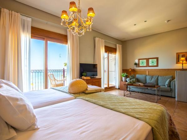 Hotel Los Ángeles Denia : photo 7 de la chambre chambre double supérieure - vue sur mer