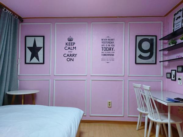 Han River Residence & Guesthouse : photo 8 de la chambre chambre double Économique - sous-sol