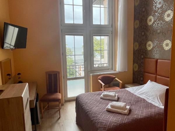 Willa Księżniczki Sopotu : photo 3 de la chambre chambre double avec balcon - vue sur mer
