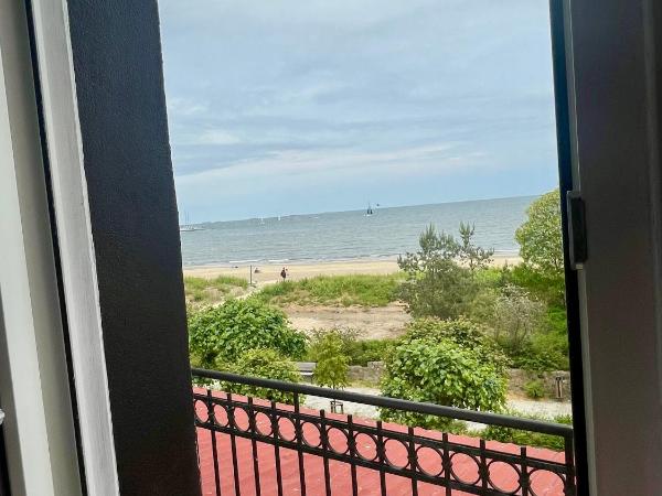 Willa Księżniczki Sopotu : photo 5 de la chambre chambre double avec balcon - vue sur mer