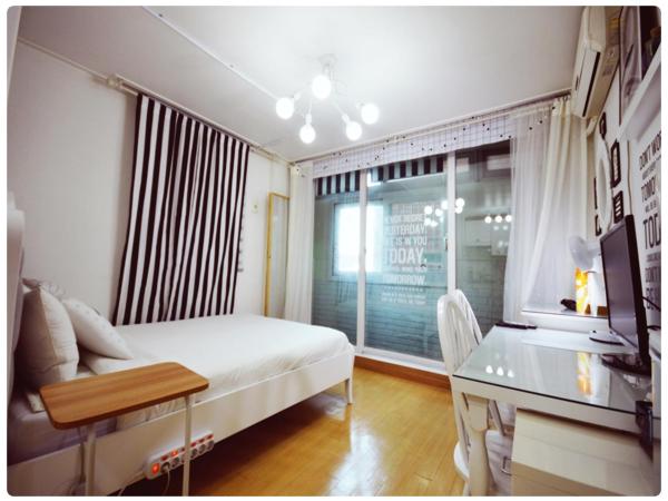 Han River Residence & Guesthouse : photo 8 de la chambre studio lit queen-size 