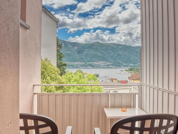 @ Home Hotel Locarno : photo 8 de la chambre chambre double – vue sur lac