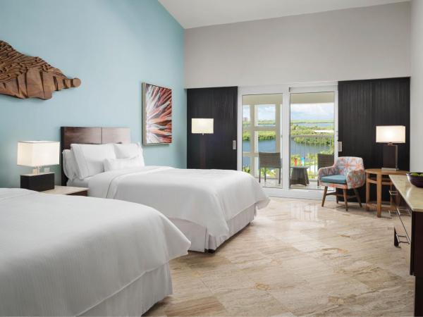 The Westin Resort & Spa Cancun : photo 1 de la chambre chambre double deluxe avec 2 lits doubles et balcon - vue sur lagune