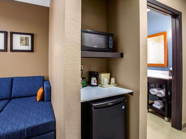 Comfort Suites Northwest - Cy - Fair : photo 4 de la chambre suite lit king-size avec canapé-lit