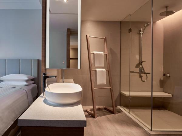 Kota Kinabalu Marriott Hotel : photo 3 de la chambre chambre lits jumeaux deluxe - vue sur mer