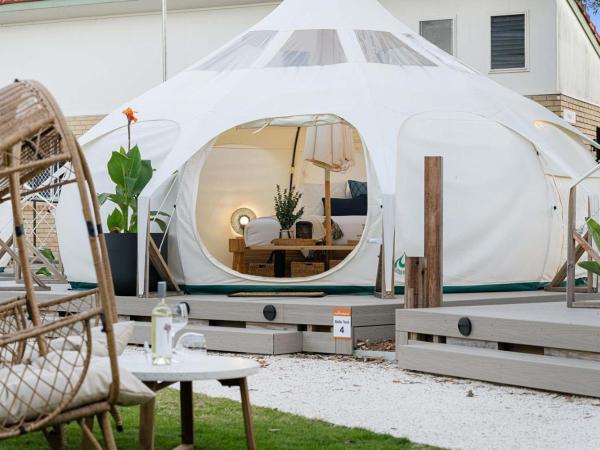 Ingenia Holidays Byron Bay : photo 2 de la chambre belle tent, shared bathroom