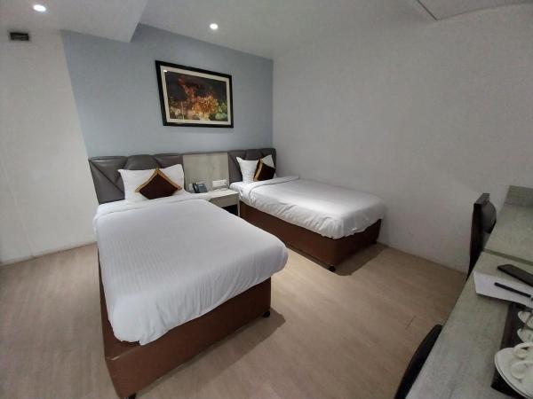 Poiisse : photo 7 de la chambre chambre lits jumeaux supérieure - vue sur ville