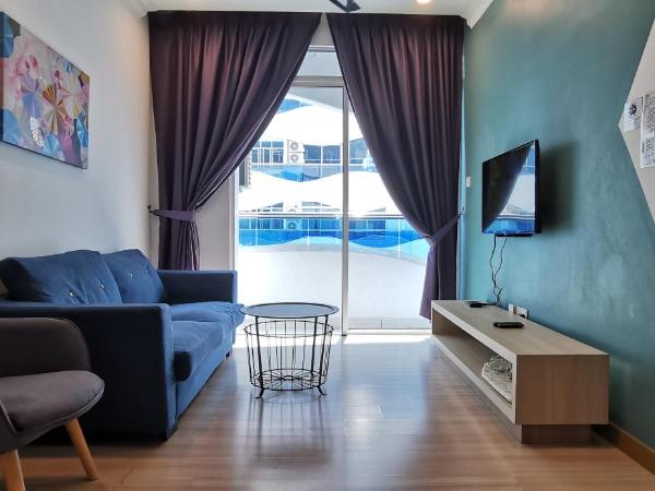 Mykey The Wave B-22-11 Melaka City : photo 1 de la chambre appartement avec balcon