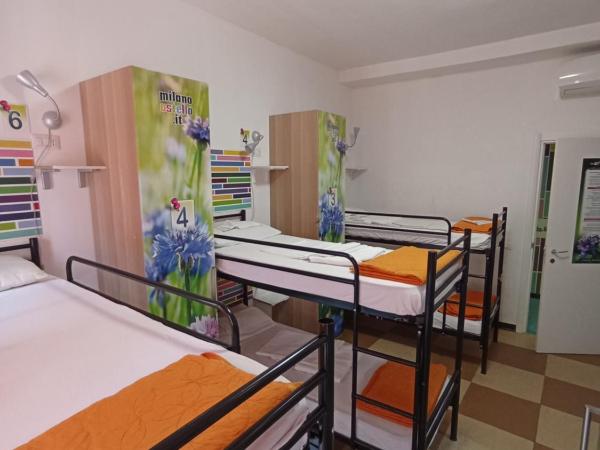 Milano Ostello : photo 8 de la chambre lit dans dortoir pour hommes de 6 lits