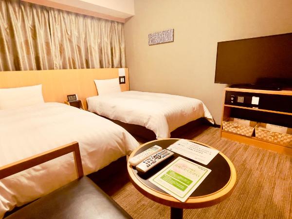 Dormy Inn Premium Tokyo Kodenmacho : photo 4 de la chambre chambre lits jumeaux standard - non-fumeurs