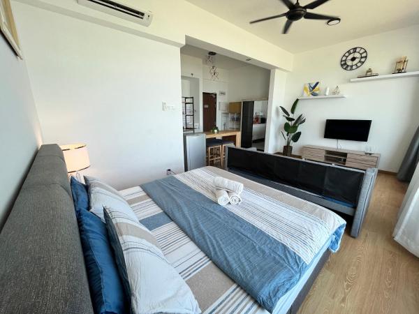 Kuantan Imperium seaview cityview by Avenzee : photo 2 de la chambre studio - vue sur mer