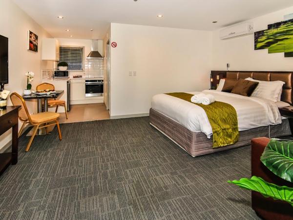 Newlands Court Motel : photo 4 de la chambre studio premium avec baignoire spa
