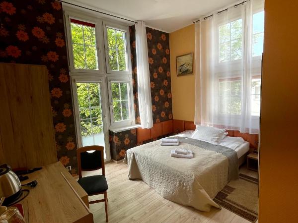 Willa Księżniczki Sopotu : photo 5 de la chambre chambre double deluxe - vue latérale sur mer