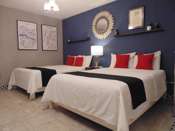 Suites Viveros de Coyoacán, estilo y comfort : photo 6 de la chambre chambre double avec 2 lits doubles