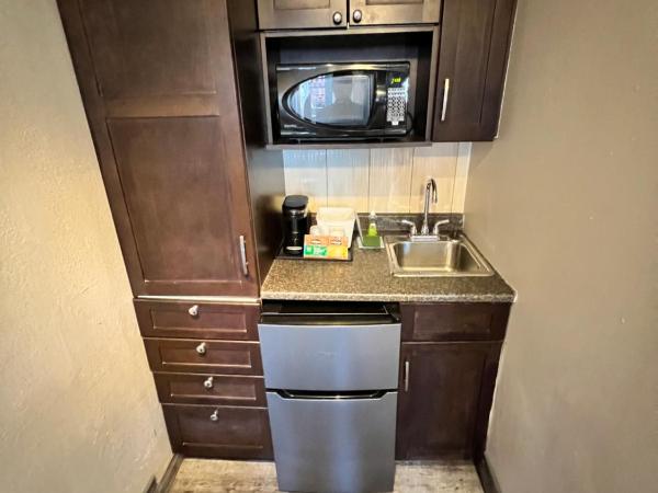 Thriftlodge Saskatoon : photo 3 de la chambre chambre lit king-size avec coin cuisine - non-fumeurs