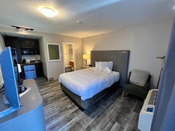 Thriftlodge Saskatoon : photo 4 de la chambre studio lit queen-size - non-fumeurs