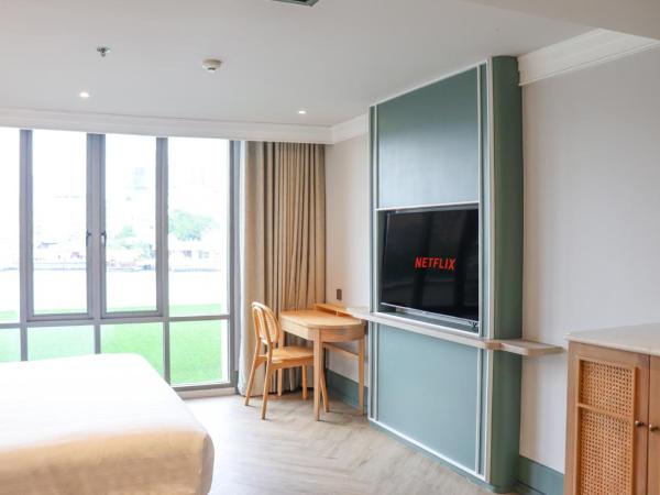 The Quarter Chaophraya by UHG : photo 2 de la chambre chambre quartier avec lit king-size - vue sur rivière quartier