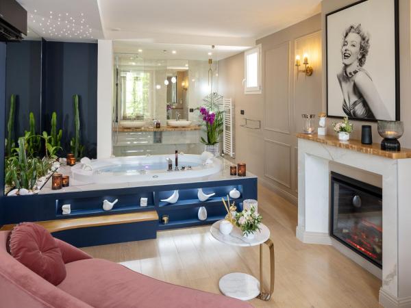 Bastide de Damien : photo 3 de la chambre suite avec jacuzzi