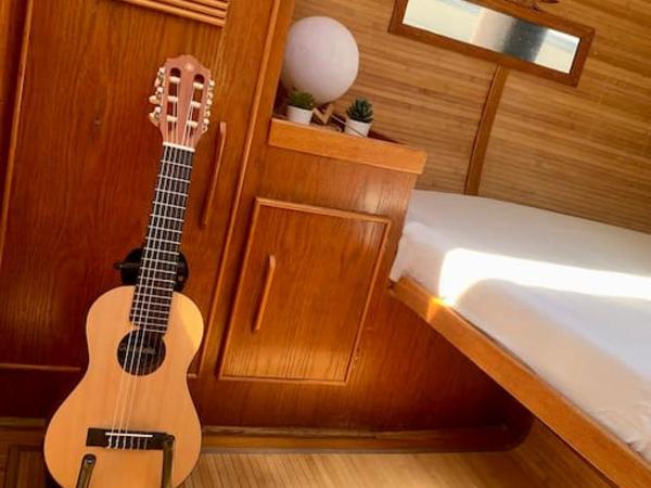 Cozy Boat Hotel in Barcelona & AC & WIFI & Parking : photo 9 de la chambre mobile home