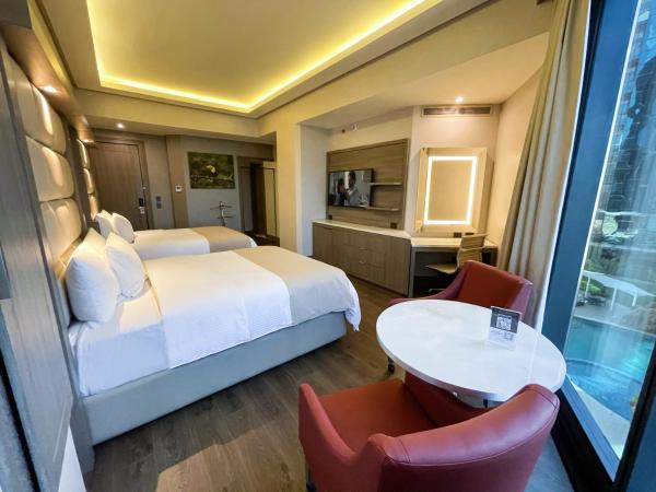 Safi Royal Luxury Metropolitan : photo 4 de la chambre chambre lits jumeaux - vue sur montagne