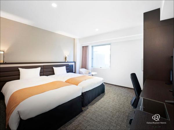 Daiwa Roynet Hotel Osaka-Kitahama : photo 3 de la chambre chambre lits jumeaux hollywood - non-fumeurs (2 lits)