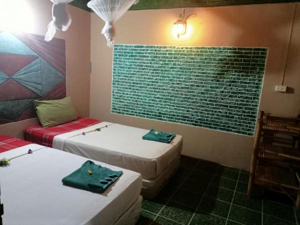 P P Garden Home Bungalow : photo 1 de la chambre chambre lits jumeaux standard avec ventilateur